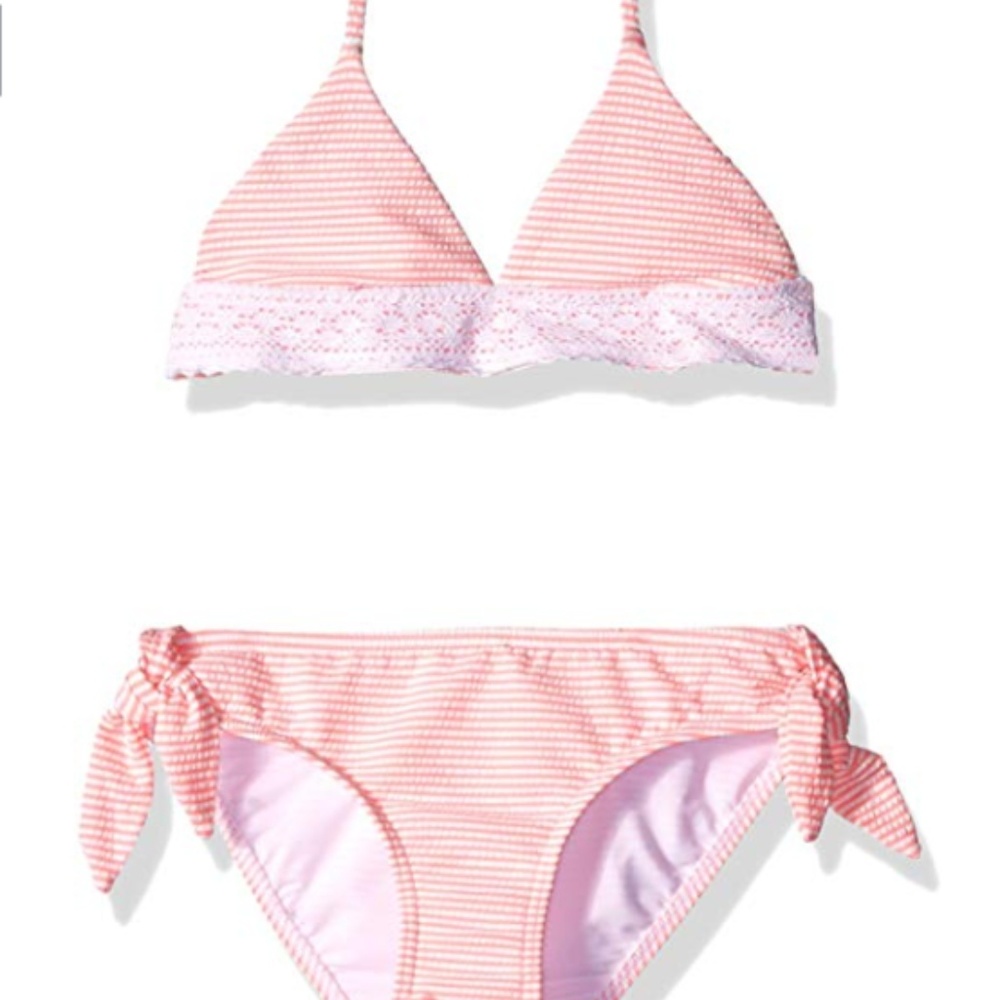 NWT SEAFOLLY GIRLS BELLE SIZE 10 12 14 SET